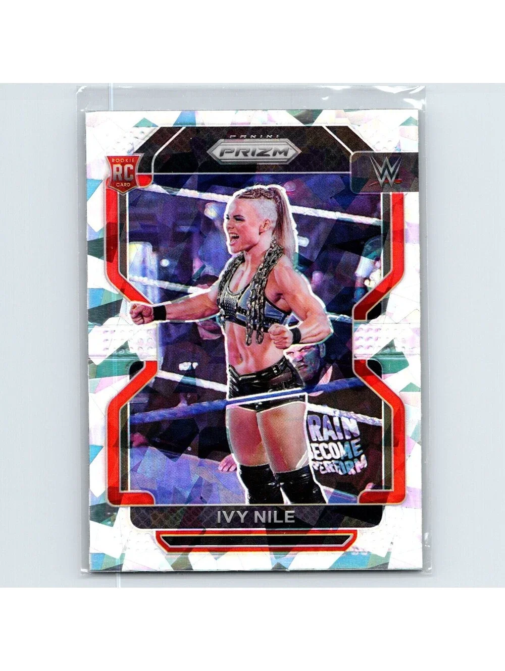2022 Panini Prizm WWE Ivy Nile RC #184 Ice NXT 2.0